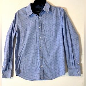 LONDON‎ FOG Long Sleeve Button Front Shirt Size S